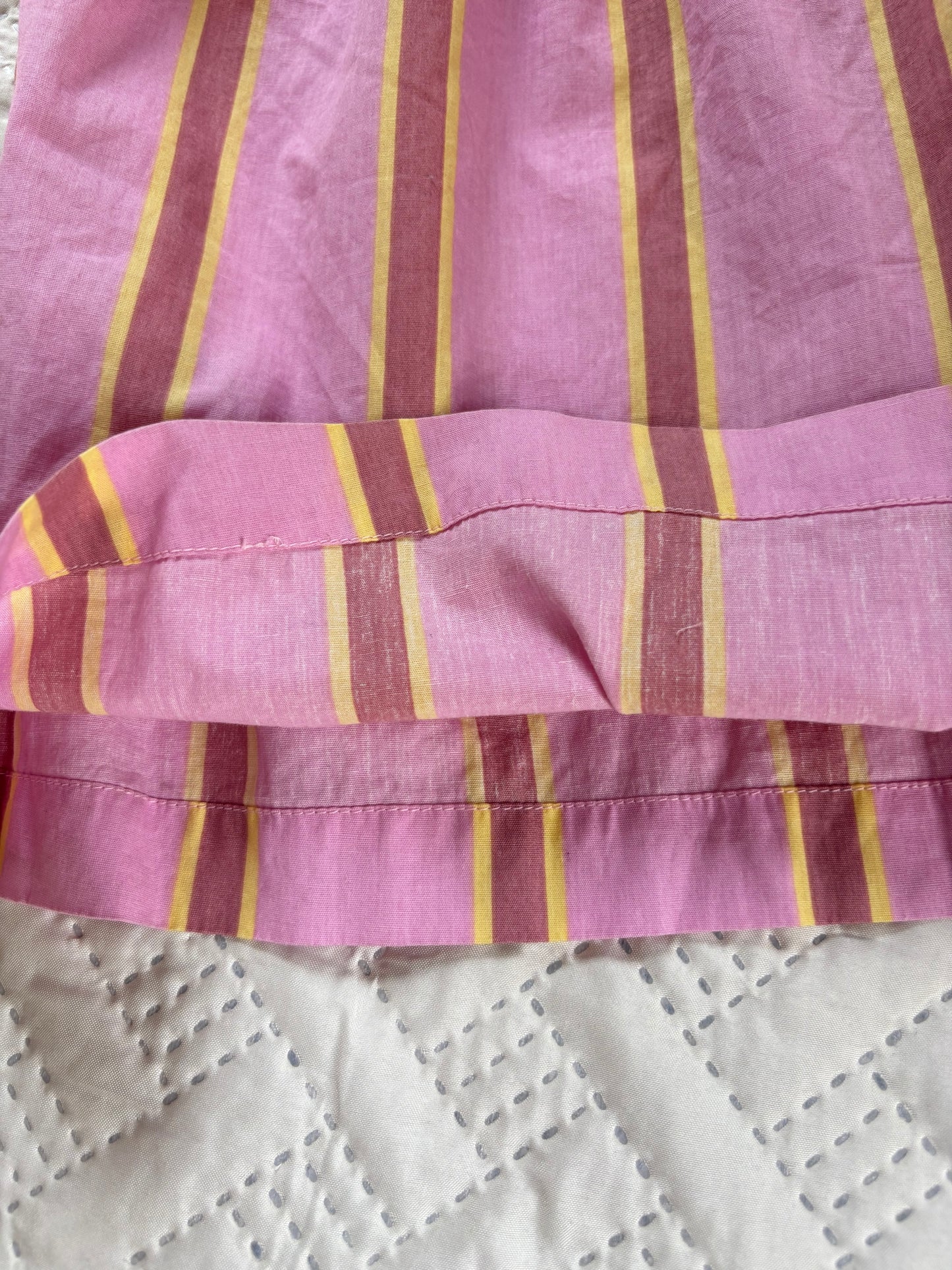 Pink stripe cami top