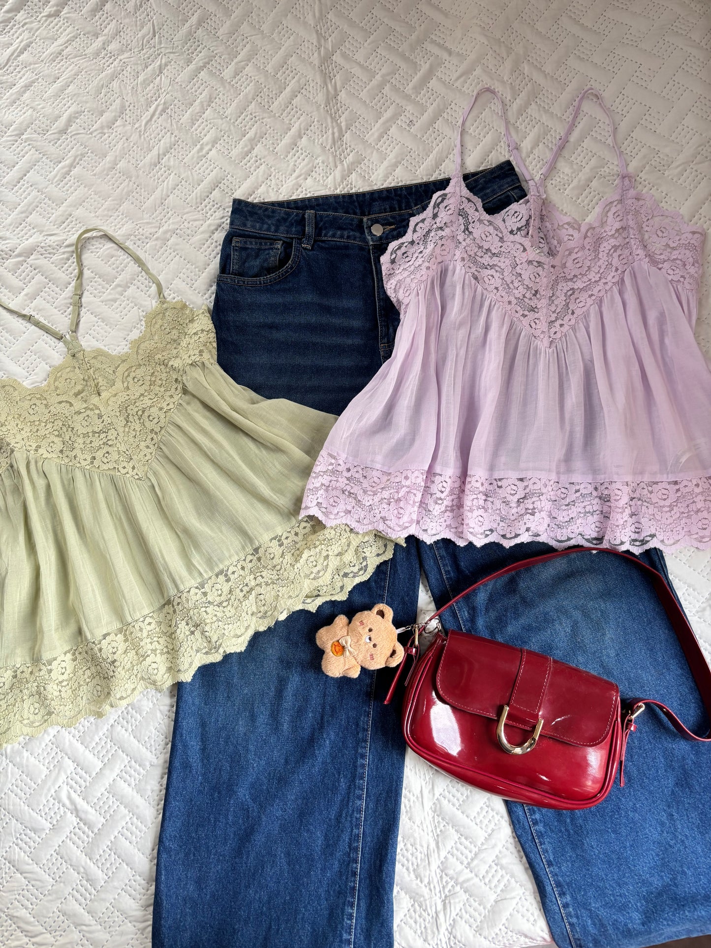 Lavender fiona lacey top