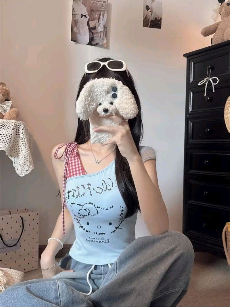 Hello kitty padded tops