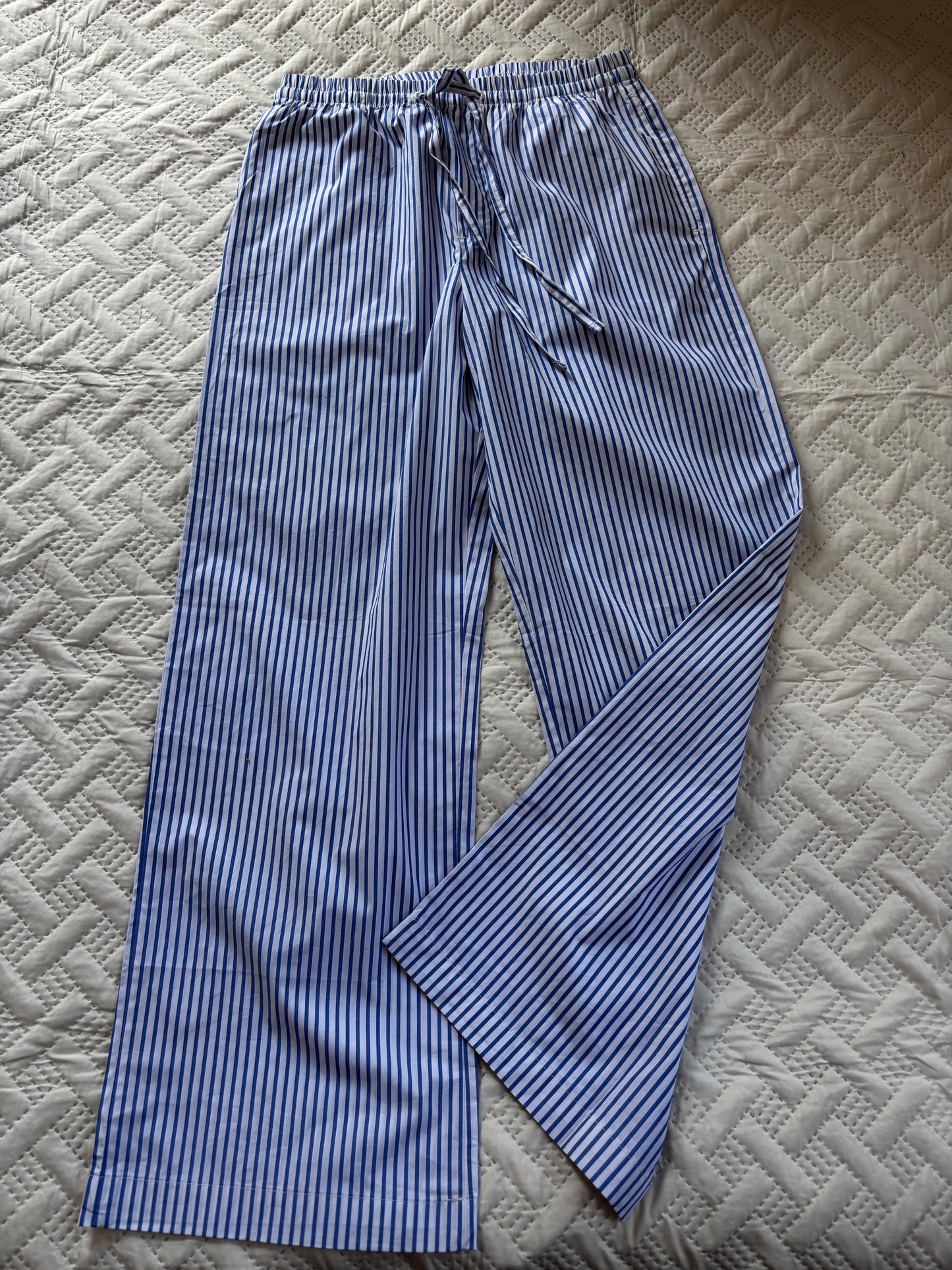 Cotton drawstring pajamas