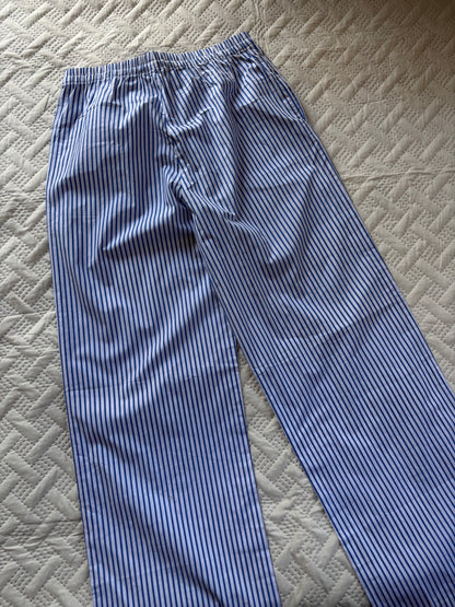 Cotton drawstring pajamas