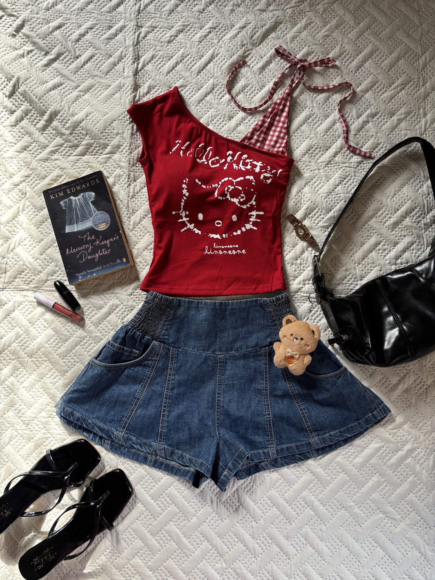 Hello kitty padded tops