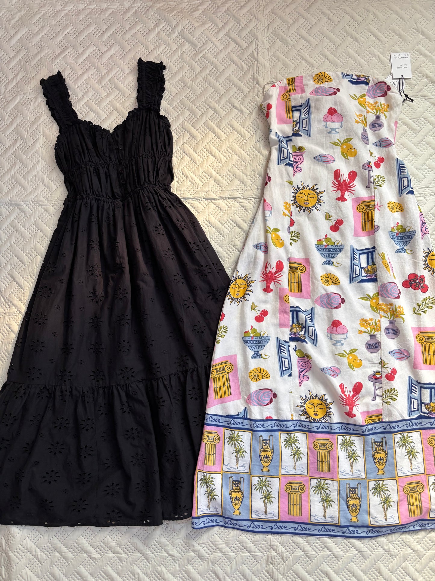 Layla ciao tube linen dress