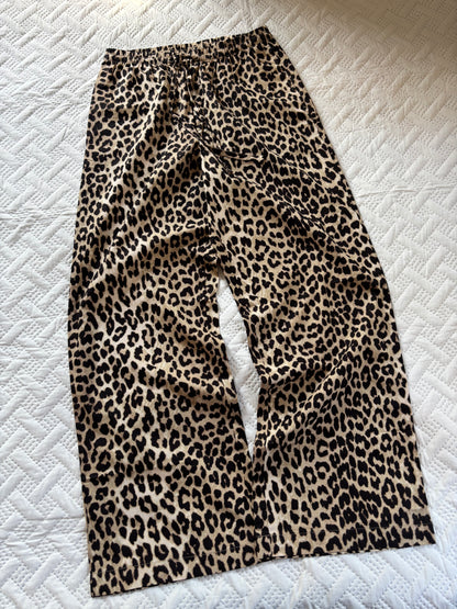 Cotton drawstring pajamas