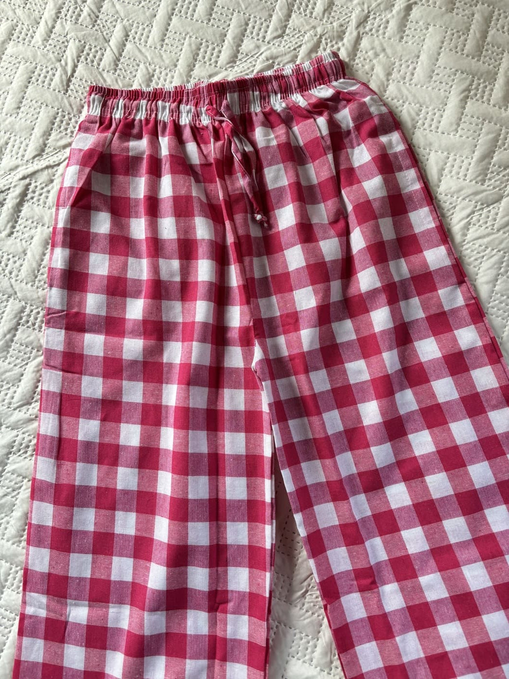 Cute plaid homebody pajamas