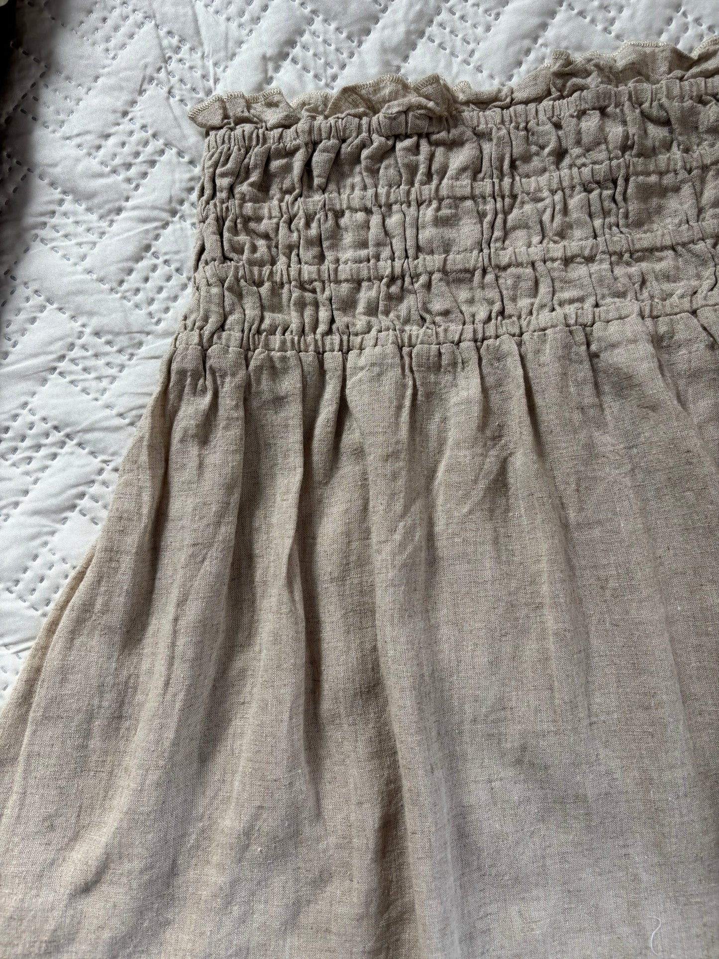 Linen skirt