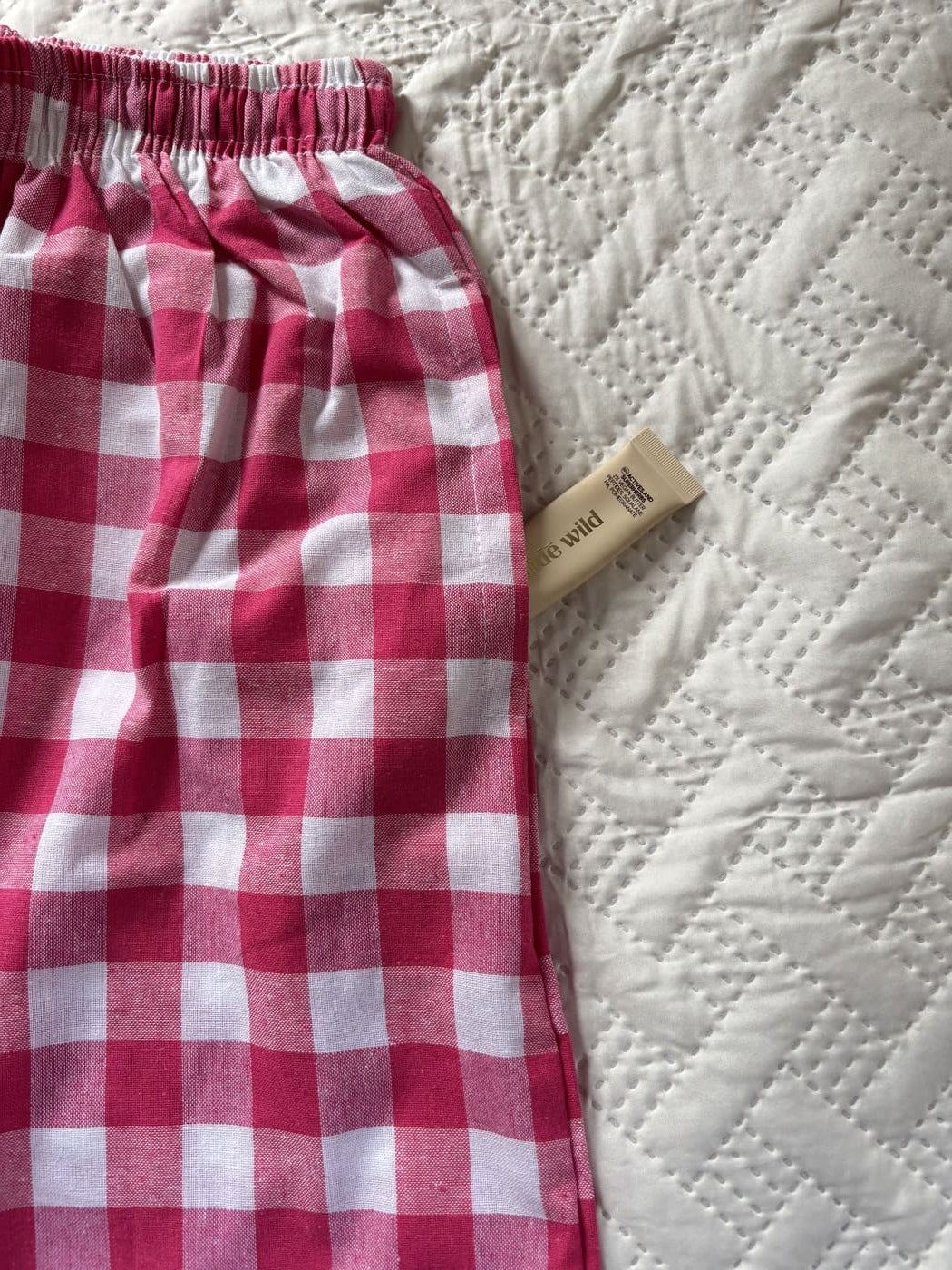 Cute plaid homebody pajamas