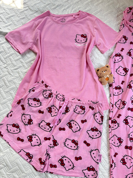 Hello kitty pink nightsuit