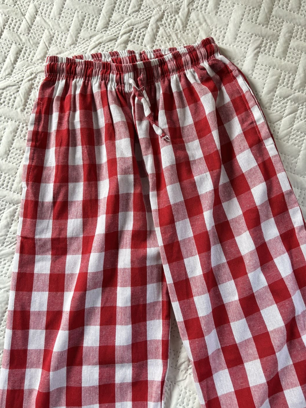 Cute plaid homebody pajamas