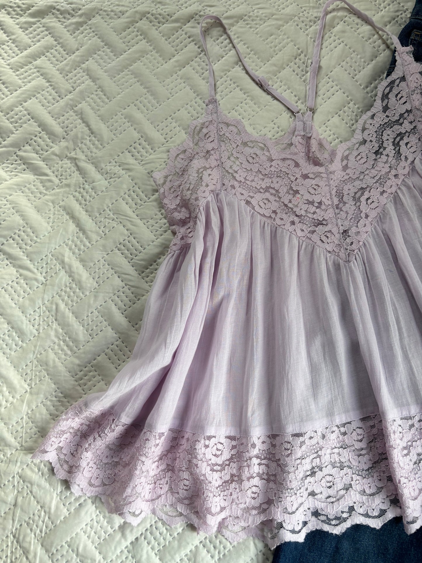 Lavender fiona lacey top