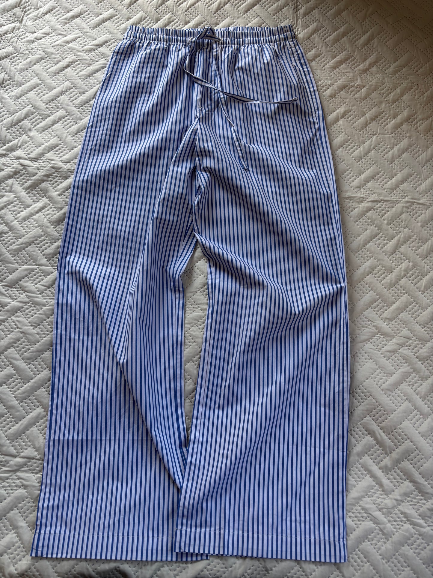 Cotton drawstring pajamas