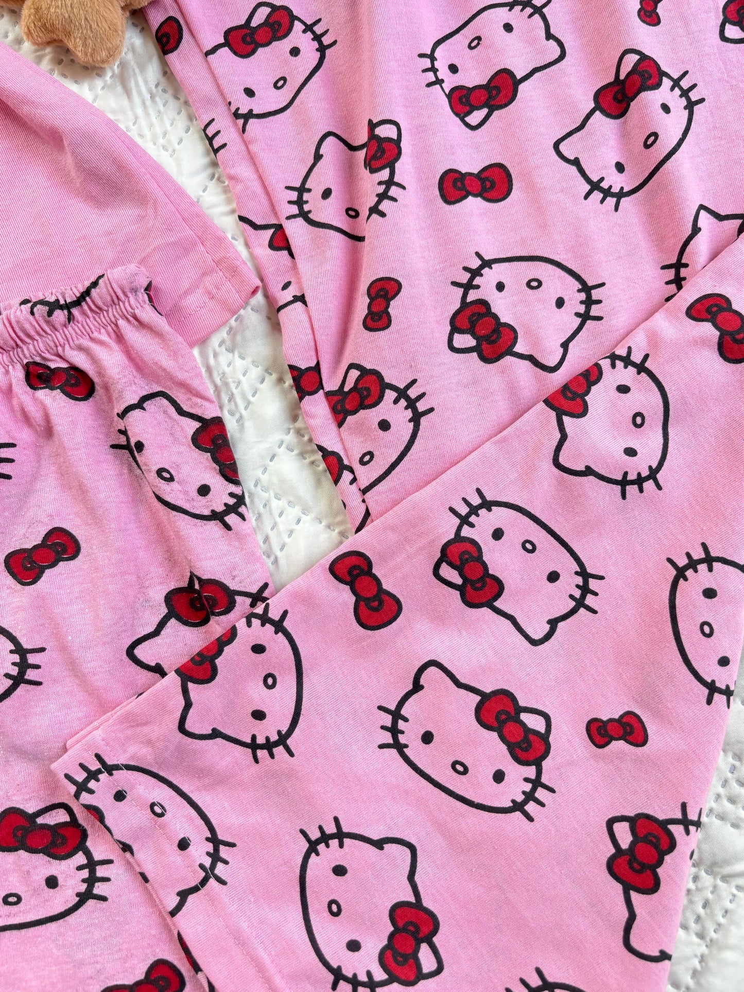 Hello kitty pink nightsuit