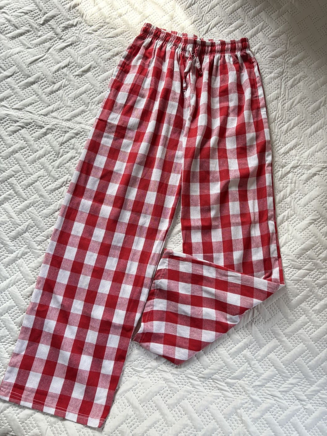 Cute plaid homebody pajamas