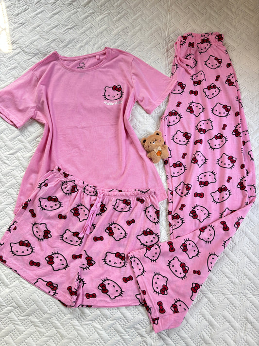 Hello kitty pink nightsuit