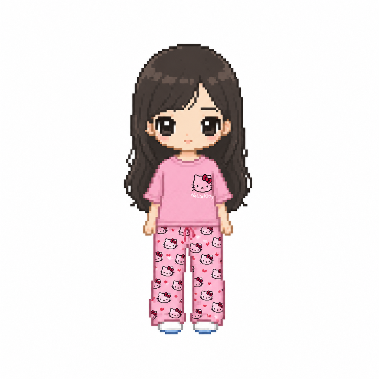 Hello kitty pink nightsuit