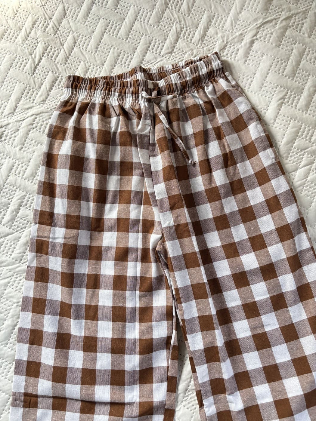 Cute plaid homebody pajamas