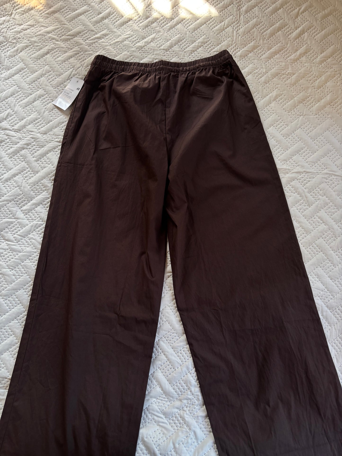 Cotton drawstring pajamas