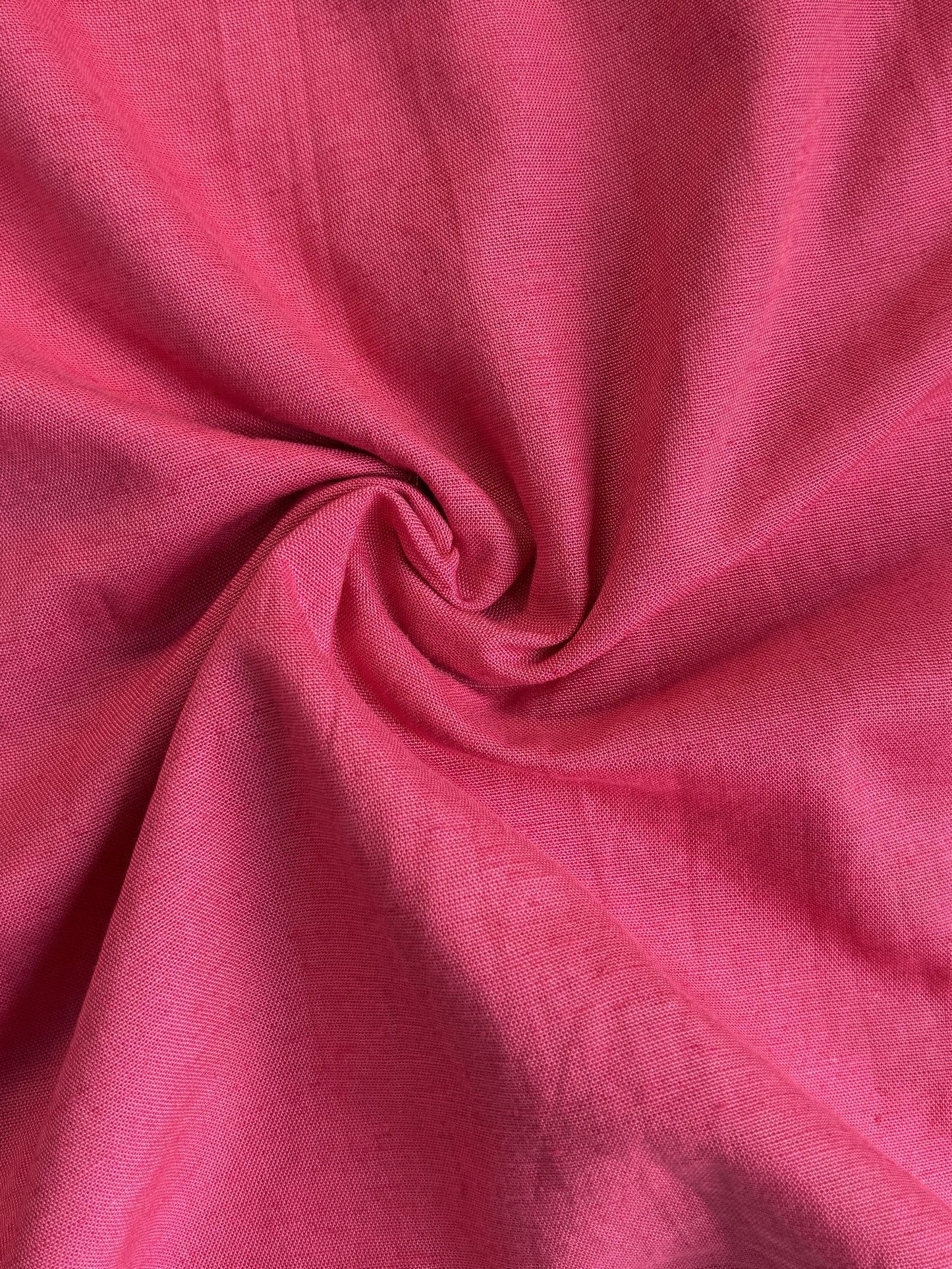 Hot pink linen shirt