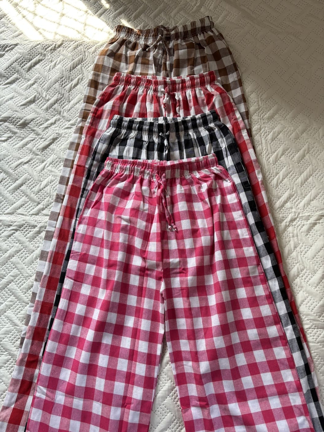 Cute plaid homebody pajamas
